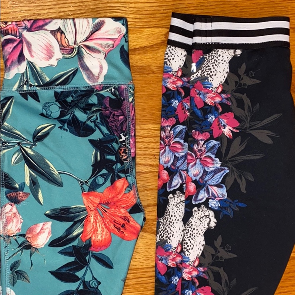 Two Gap Kids Capri Yoga Pants, Size M